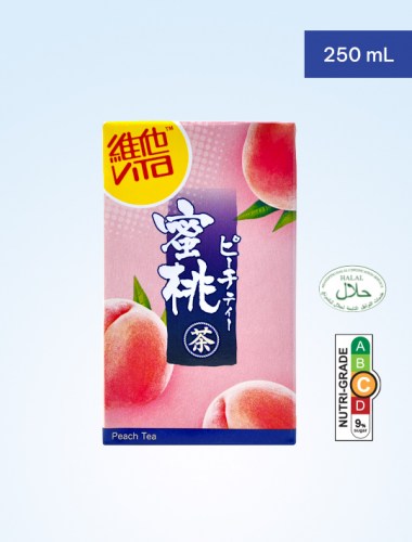FCS_Products artwork_Vita_Japanese Peach Tea_250ml